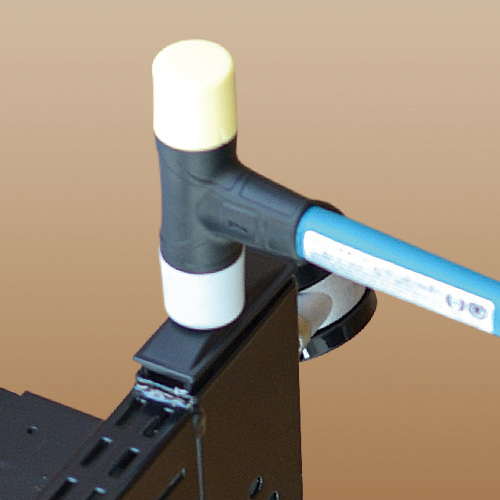 VESSEL Gel Grip Hammer (Rubber/Plastic Head) No.77-10(Size.1)